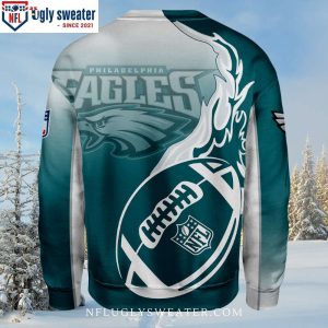 Philadelphia Eagles Take Flight Unique Eagles Ugly Sweater For Him 2