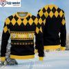 Personalized Pittsburgh Steelers Logo Print Ugly Christmas Sweater With Stadium Motifs