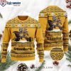 Pittsburgh Steelers Here We Go – Personalized Steelers Ugly Sweater