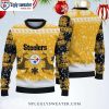 Pittsburgh Steelers Christmas Gifts – Dabbing Santa Xmas Sweater