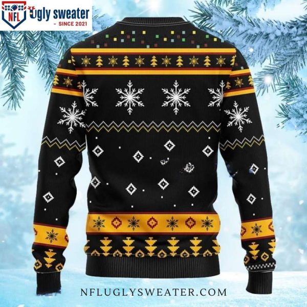 Pittsburgh Steelers Fans Funny Grinch Ugly Christmas Sweater