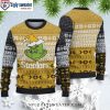 Pittsburgh Steelers Gucci Pattern Ugly Christmas Sweater – Add Your Name And Number