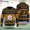 Pittsburgh Steelers Holiday Mandala – Logo Print Ugly Sweater