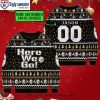 Pittsburgh Steelers Here We Go – Personalized Steelers Ugly Sweater