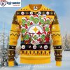 Pittsburgh Steelers Logo Print Ugly Christmas Sweater – Christmas Eve Snow Flower Edition