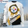 Pittsburgh Steelers Ugly Christmas Sweater For Him – Iconic Logo