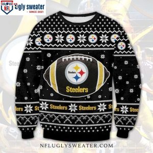 Pittsburgh Steelers Ugly Christmas Sweater – Football Logo Design