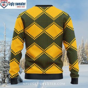 Pub Dog Print On Packers Ugly Sweater – Unique Gift For Him