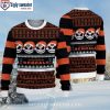 Cleveland Browns Ho Ho Ho Santa Claus Dabbing – Ugly Sweater For Fans