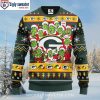 Show Your Team Spirit With Team Mascot Graphics On Packers Ugly Sweater