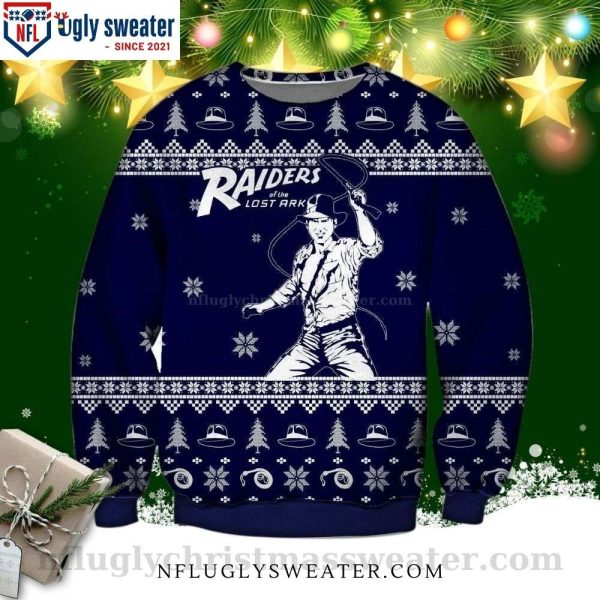 Raiders Of The Lost Ark Indiana Jones – Raiders Ugly Christmas Sweater