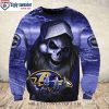 NFL Baltimore Ravens Couture Graphic Logo Ugly Sweater