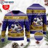 Baltimore Ravens Christmas Sweater With Grateful Dead Artwork