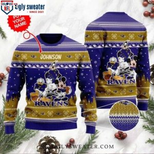 Ravens Christmas Sweater – Magical Disney Characters Design