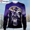 Ravens Roaring Spirit – Graphic Logo Christmas Sweater