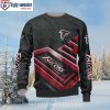 Washington Commanders Custom Name And Number Xmas Sweater