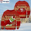 Los Angeles Rams Minions Holiday Wreath Ugly Sweater