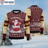 NFL Football Patchwork Washington Commanders Ugly Sweater