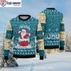 Mickey Mouse Football Player Jacksonville Jaguars Ugly Christmas Sweater