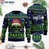 Seahawks Ugly Christmas Sweater – Christmas Tree Design For Fans