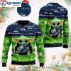 Seattle Seahawks Big Logo Xmas Sweater Unique Gift For Fans