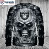 Raiders Football Team Print Ugly Christmas Sweater – Unique Raiders Gifts