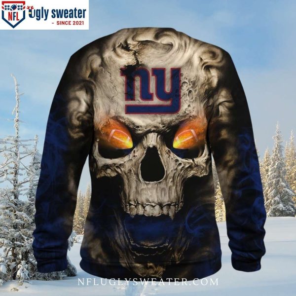 Skull Design – Ny Giants Xmas Sweater Unique Gift For Fans