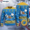 Santa Skull Los Angeles Chargers Ugly Christmas Sweater – Unique Design