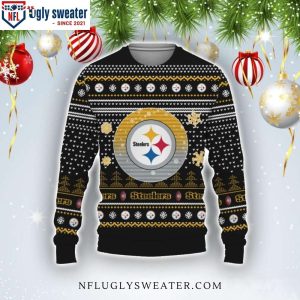 Snowflakes And Steelers Love – Ugly Christmas Sweater