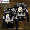 Steeler Nation’s Fun Christmas Sweater – Logo Print Design