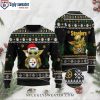 Steeler Nation Crushin’ Christmas – Logo Print Ugly Sweater