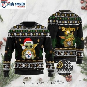 Steeler Nation Cozy Christmas Sweater – Yoda Baby Love