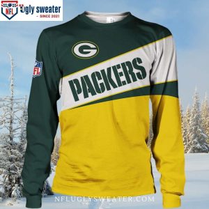 Sweaters For Men featuring Green Bay Packers Ugly Christmas Sweater