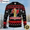 Arizona Cardinals Groot Holding Football Ugly Xmas Sweater