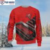 Arizona Cardinals Grinch Holding Football Ugly Xmas Sweater