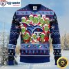 Grinch Los Angeles Chargers Ugly Christmas Sweater – Yellow And Blue