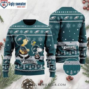 The Charlie Brown And Snoopy – Philadelphia Eagles Ugly Sweater