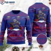 Team Spirit On Display Buffalo Bills Logo Print Sweater For Fans