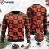 NFL Cleveland Browns Halloween Movie Character Ugly Christmas Sweater