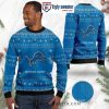 NFL Detroit Lions Ugly Christmas Sweater – Funny Mickey Mouse Graphics