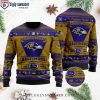 Unique Baltimore Ravens Gifts – Flag And Logo Ravens Christmas Sweater