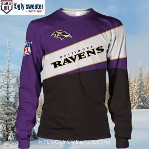 Unique Baltimore Ravens Gifts – Logo Ravens Christmas Sweater