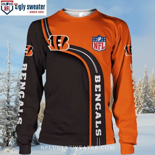 Unique Bengals Ugly Christmas Sweater For Him – Freeway Edition