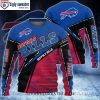 NFL Jack Skellington Buffalo Bills Christmas Ugly Sweater