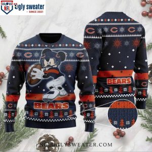 Unique Chicago Bears Mickey Mouse Ugly Christmas Sweater