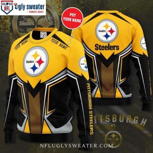 Unique Pittsburgh Steelers Gifts For Him – Custom Ugly Christmas Sweater