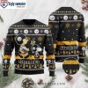 Pittsburgh Steelers Personalized Ugly Christmas Sweater For Die-Hard Fans