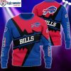 NFL Buffalo Bills Playing Field Custom Name Ugly Bills Sweater