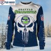 Winter Wonderland – Seattle Seahawks Pine Forest Ugly Sweater