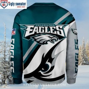 Victory In Style – Philadelphia Eagles Super Bowl Ugly Christmas Sweater